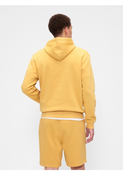 Erkek Sarı Gap Logo Relaxed Fleece Sweatshirt fırsatları