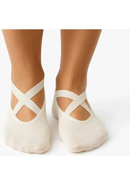 Kaydırmaz Taban Pamuklu Pilates &yoga Çorabı