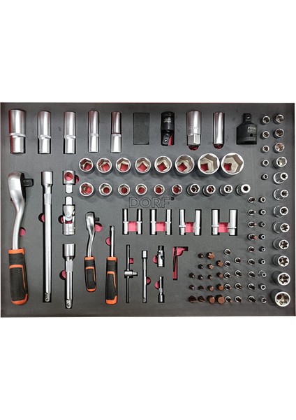 272 Parça Dolu 6 Parça Eva Seti Takım Arabası Içeriği 55,5 cm x 41 cm fırsatları