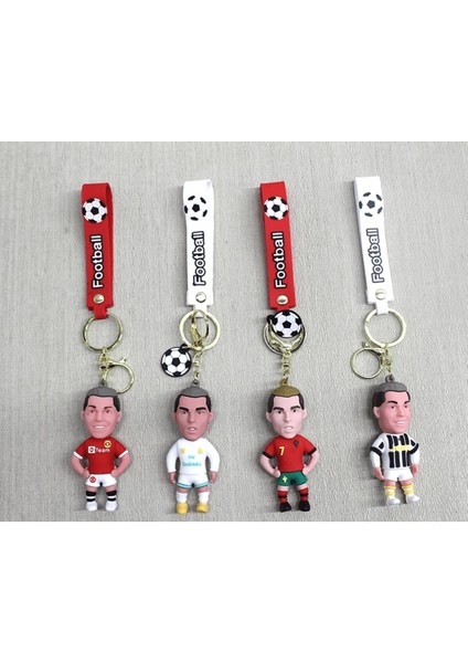 Ronaldo Silikon Anahtarlık | Karakter Figürü ALK4254 | Lisinya
