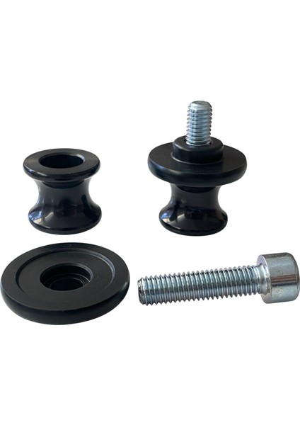 Dmk Cf Moto 800 mt Uyumlu Kaldırma Sehpa Makarası (Siyah)