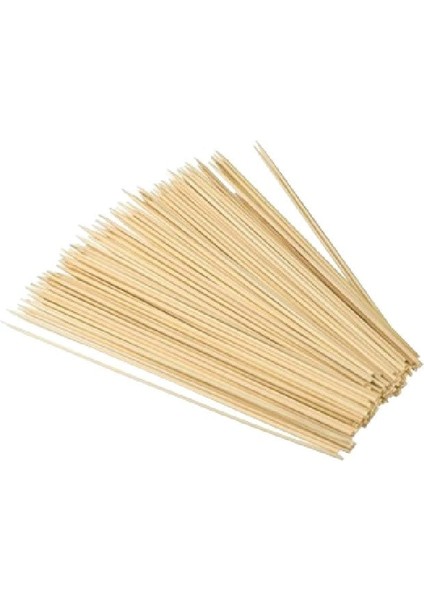 Çiçek 25CM 3mm Bambu Çöp Şiş 100'lü 10 Paket fırsatları
