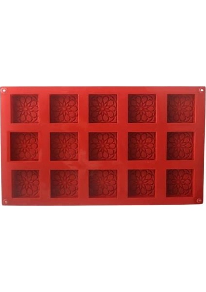 Silikon Kek Kalıbı Kare Desenli fiyatları