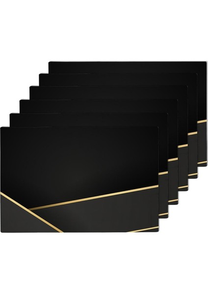 Geometric 6'lı Amerikan Servis DS17 35 x 50 cm