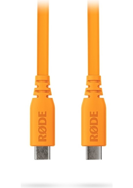 SC17: Turuncu | 1.5 Mt. Usb-C -Usb-C Flat Kablo