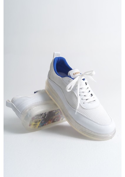 CH181 - Rrt Ipekyol Erkek Ayakkabı Beyaz / Sax Mavı fiyatları