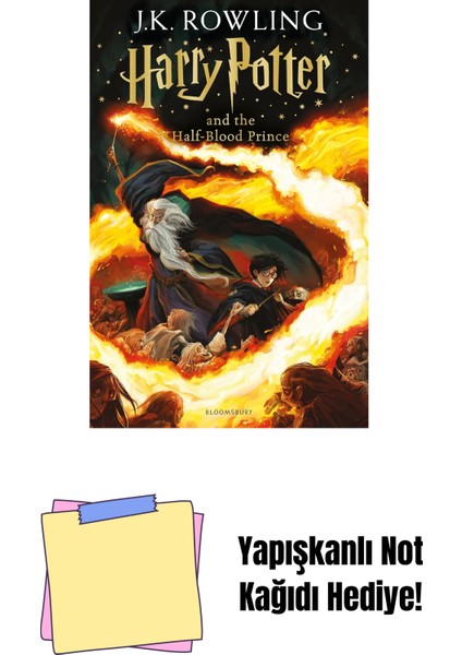Harry Potter Half Blood Prince + Yapışkanlı Not Kağıdı