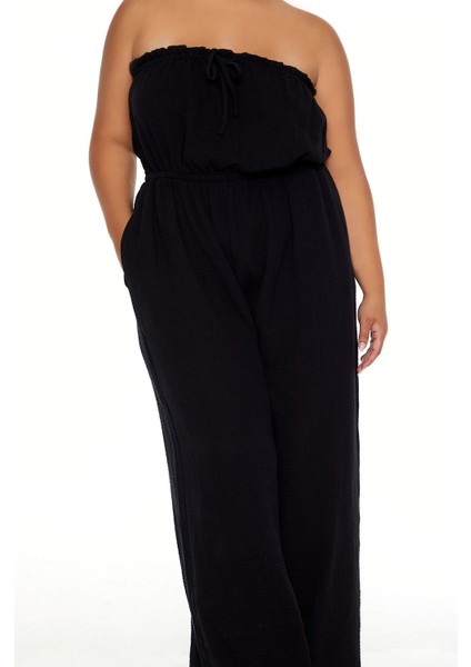 Plus Size Wide-Leg Tulum fiyatları