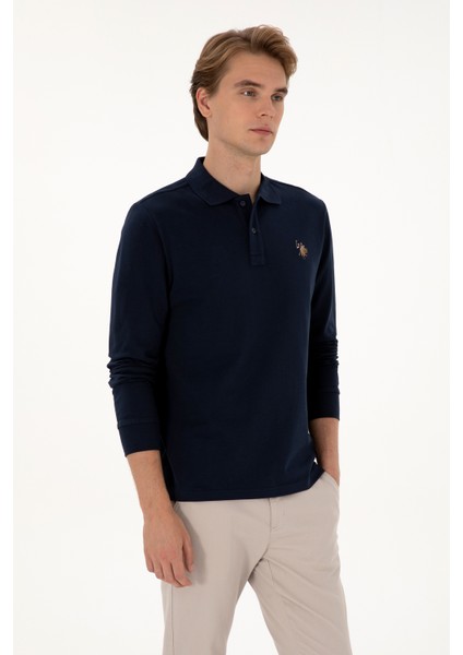 Erkek Lacivert Sweatshirt 50313772-VR033 modelleri