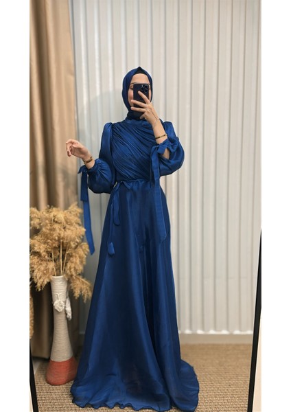 Büzgülü Abiye modelleri