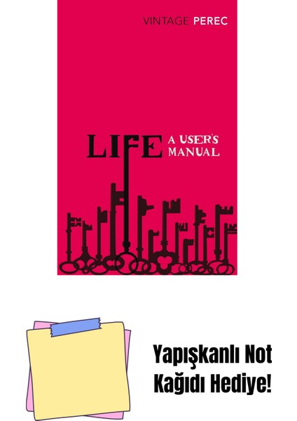 Life: A User's Manual + Yapışkanlı Not Kağıdı