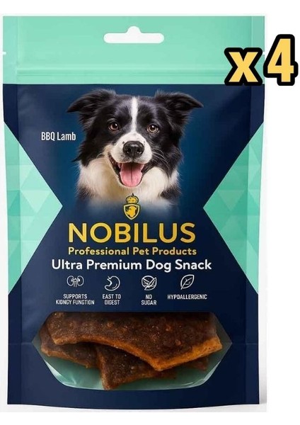 Köpek Ödül Maması Barbekü Soslu Kuzulu Etli 80 gr x 4 Adet