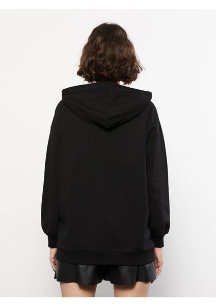 Lcw Vision Siyah Kadın Hoodie indirimleri