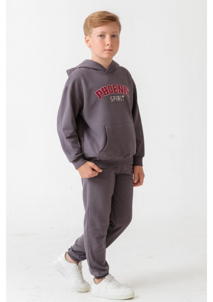 Erkek Çocuk Phoenix Sprit Baskılı Alt Üst Eşofman Takımı AK7870 modelleri