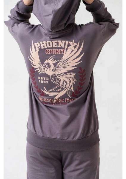 Erkek Çocuk Phoenix Sprit Baskılı Alt Üst Eşofman Takımı AK7870 fırsatları