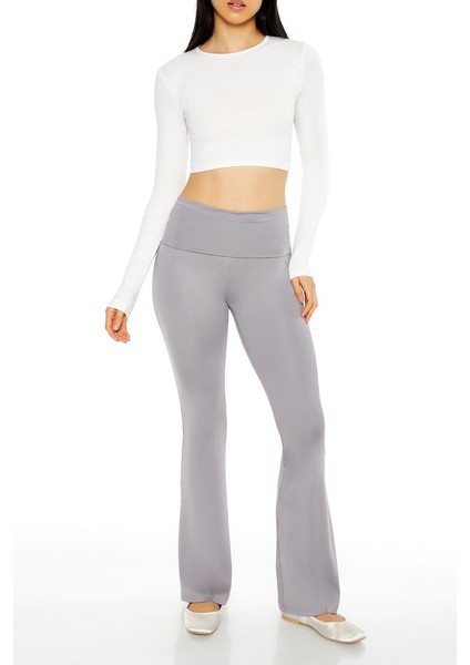 Dikişsiz Uzun Kollu Crop Tişört fiyatları