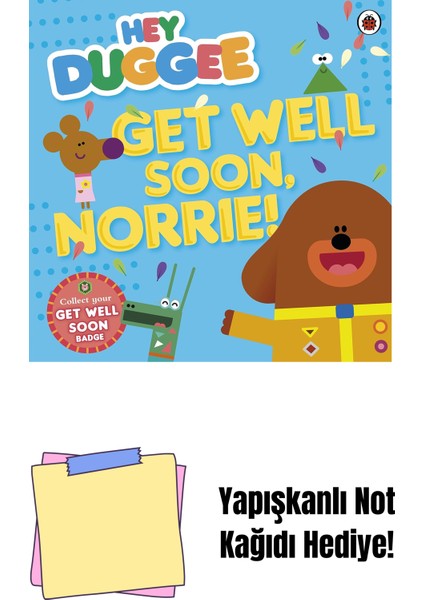 Hey Duggee: Get Well Soon, Norrie! + Yapışkanlı Not Kağıdı