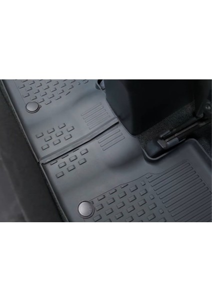 Toyota Corolla Sedan 2007-2012 4.5D Havuzlu Paspas Siyah