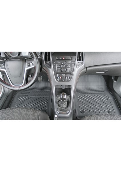 Opel Astra J Sedan/Stw 2012-2019 4.5D Havuzlu Paspas Siyah modelleri