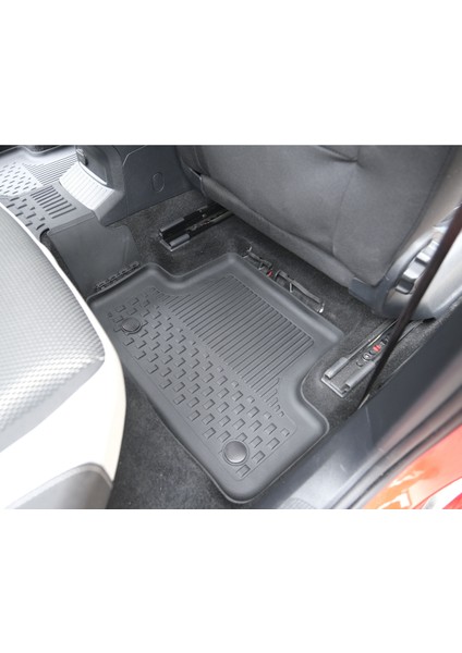 Volkswagen T-Roc 2019+ 4.5D Havuzlu Paspas Siyah indirimleri