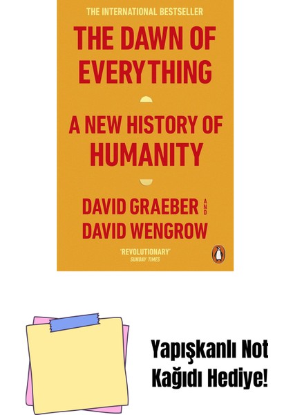 The Dawn Of Everything: A New History Of Humanity + Yapışkanlı Not Kağıdı