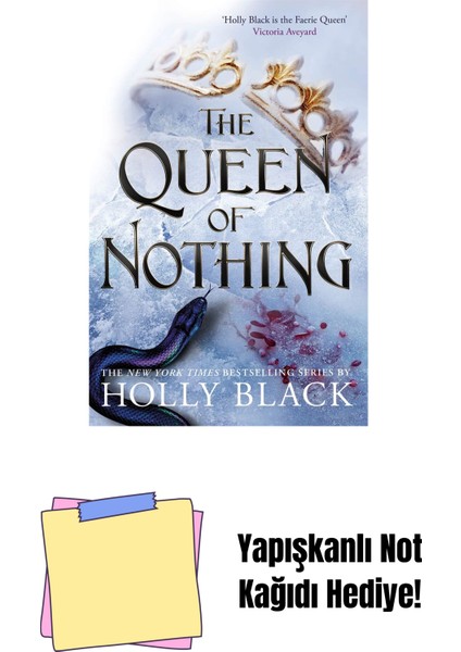 The Queen Of Nothing (The Folk Of The Air #3) + Yapışkanlı Not Kağıdı
