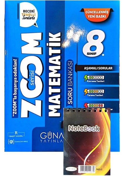 8.sınıf Zoom Matematik Soru Bankası-Güncel Baskı-