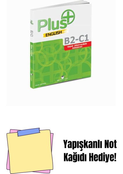 Plus English B2-C1: Upper Intermediate Advanced + Yapışkanlı Not Kağıdı