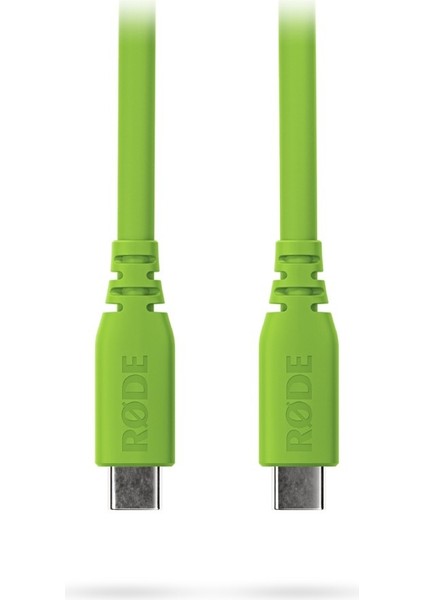 SC17: Yeşil (Rode) | 1.5 Mt. Usb-C - Usb-C Flat Kablo