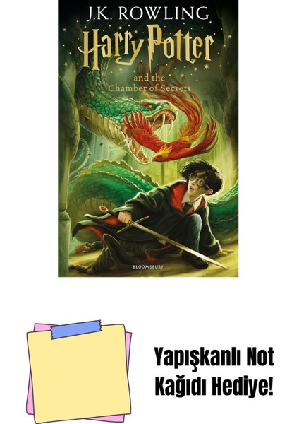 Harry Potter - Chamber Of Secrets + Yapışkanlı Not Kağıdı