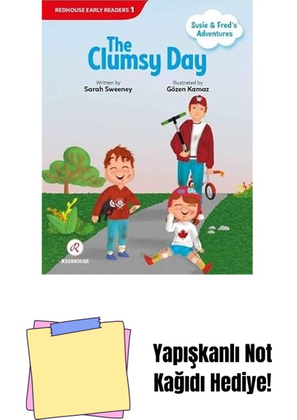 The Clumsy Day: Susie And Fred’s Adventures + Yapışkanlı Not Kağıdı