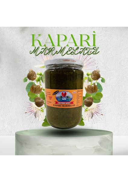 KAPARİ MARMELADI (PATENTLİ) 1050 GR. fiyatları