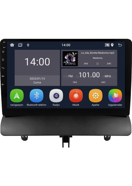 Ford Courier Titanium Android Multimedya Sistemi (2013-2024) CRV-4862XD