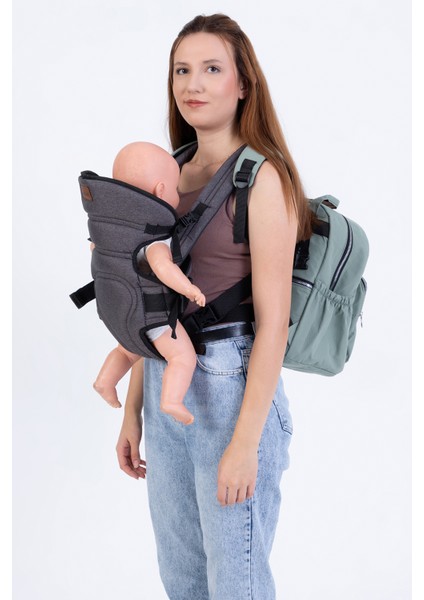 Premium Lüks Kanguru, Anne Bebek Bakım Sırt Çantası,ikisi Bir Arada Çanta,kanguru. fırsatları