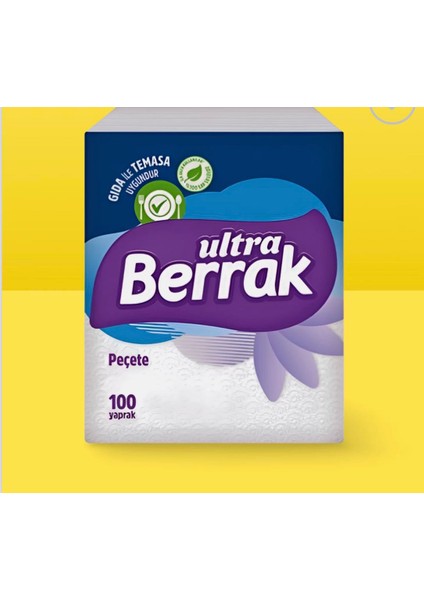 Berrak Ultra Servis Peçetesi 3'LÜ Peçete 100 Yaprak modelleri