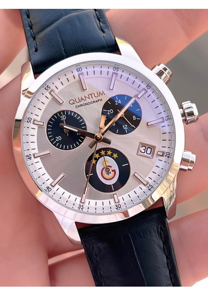 Galatasaraylı Lisanslı Italyan Tasarım Bileklik Hediyeli 10 Atm Taraftar Kol Saati E1087.331 fırsatları