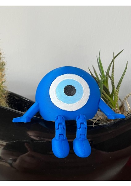 Eklemli Nazar Boncuğu Oturan Sevimli Dekoratif Hediyelik Nazar Boncuğu Figürü modelleri