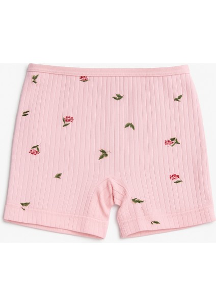Kız Çocuk 6 Adet 2-11 Yaş Çiçek Desenli 100%100 Pamuk Boxer Seti fiyatları