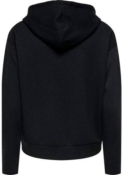 Kadın Onlfancy Kapüşonlu Kanguru Cepli Sweatshirt 15303838 Siyah fırsatları