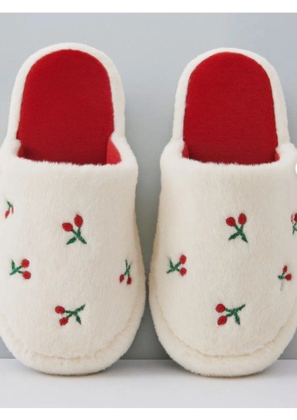 Pofuduk Figürlü Panduf Kadın Ev Teliği Ses Yapmaz Hafif Yumuşak Taban