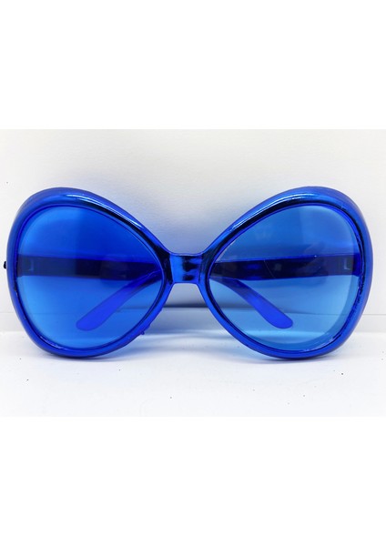 Mavi Renk Yeşilçam Nostalji 80LI Yıllar 90LI Yıllar Parti Gözlüğü 7X16 cm