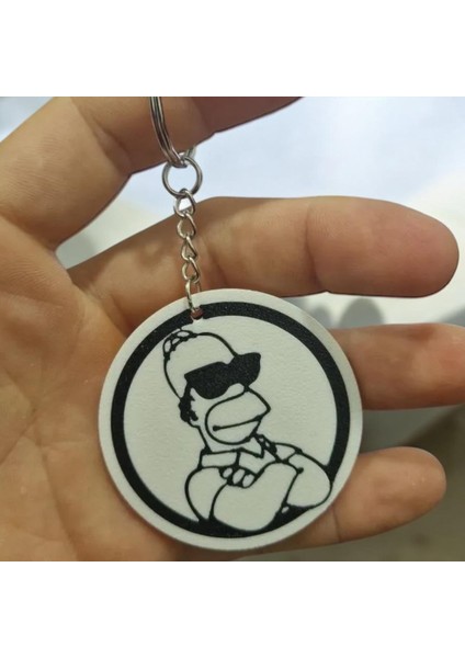 Homer Sevimli Figür Karakter Anahtarlık