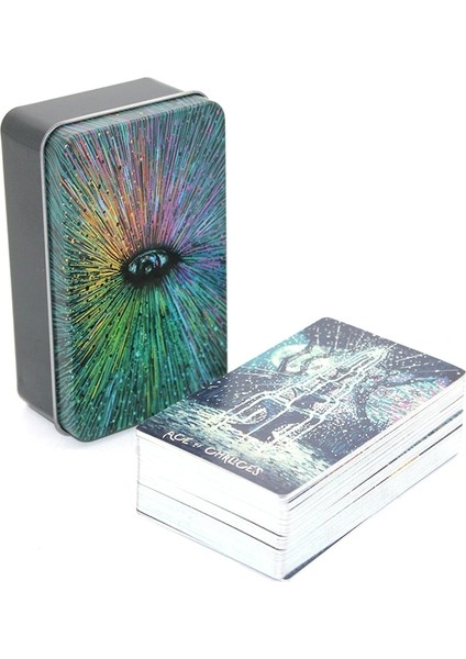 Metal Kutulu Tarot Kartı Prisma