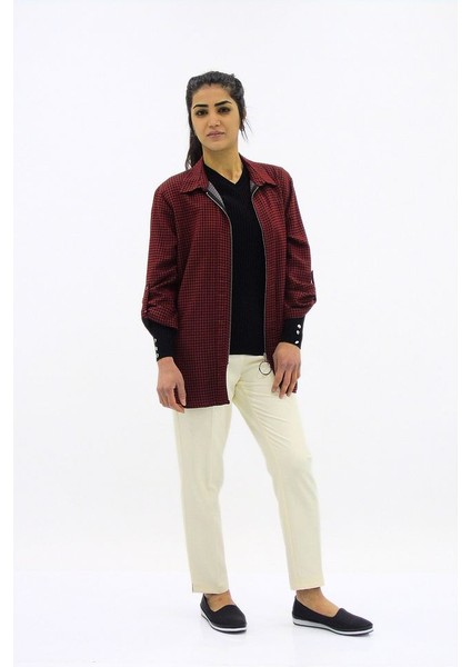 Fermuarlı Viskon Gömlek fırsatları