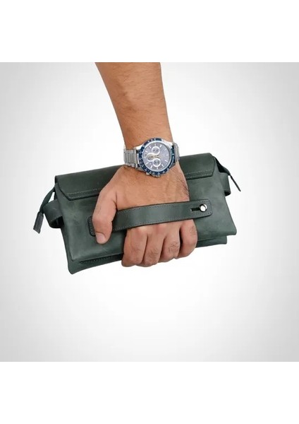 Kişiselleştirilebilir Hakiki Deri Unisex El Çantası – Bilek Tutma Kayışlı fiyatları