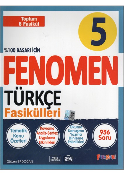 Fenomen 5. Sınıf Türkçe Fasikülleri (6 Fasikül)