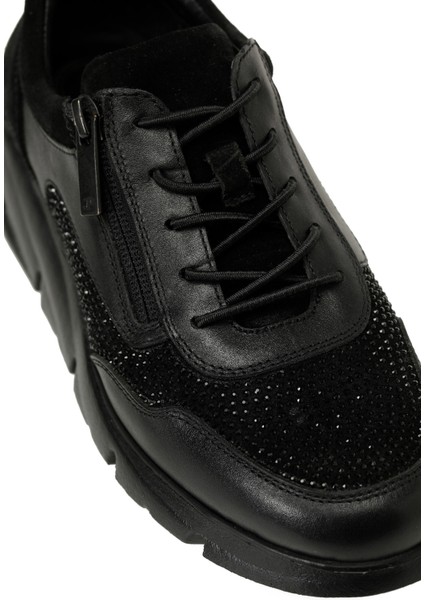 105611.Z5PR Siyah Kadın Dolgu Ayakkabı