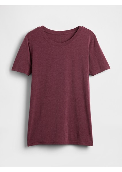 Kadın Bordo Gapfit Breathe T-Shirt fiyatları