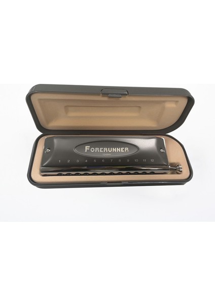 Forerunner 1248NV Kromotik Pompalı Mızıka 12 Delikli