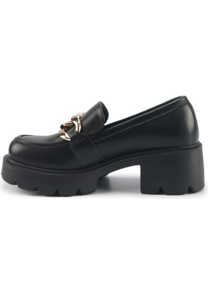 326501.Z 5pr Siyah Kadın Oxford Ayakkabı modelleri